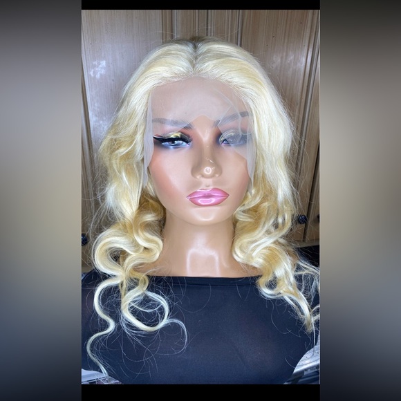 ❤️❤️NEW 100% Human Hair Lace Front wig 22 "❤️❤️ - Picture 4 of 9